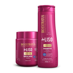 Kit +Liso Shampoo e Máscara (500g)