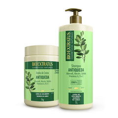 Kit Antiqueda Jaborandi (1L/Kg) Shampoo e Banho de Creme