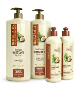 Kit Umectante (1L) Shampoo, Condicionador e Finalizador