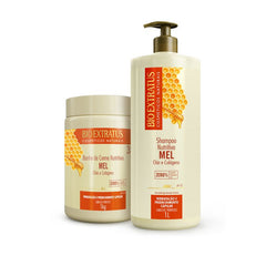 Kit Mel (1L/Kg) Shampoo e Banho de Creme