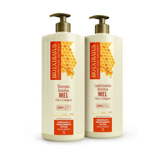 Kit Mel (1L) Shampoo e Condicionador
