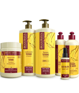 Kit Tutano (1L/Kg) Cabelos Cacheados/Crespos