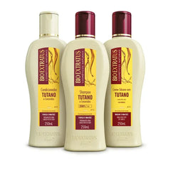 Kit Tutano (250mL) Shampoo, Condicionador e Creme de Silicone
